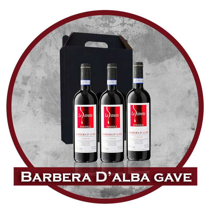 Vingave Barbera D'alba. Italiensk rødvin i gaveæske. Gave til medarbejdere eller kunder