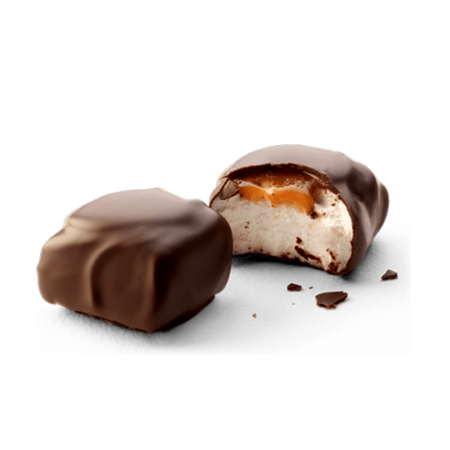 Marshmallow med karamel og havsalt