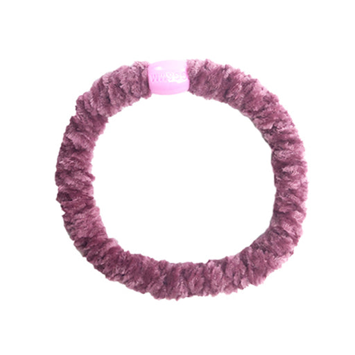 Hårelastik by Stær velour rosa