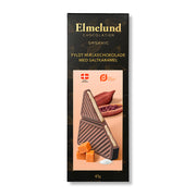Elmelund Chocolatier, chokoladeplade med mælkechokolade og saltkaramel