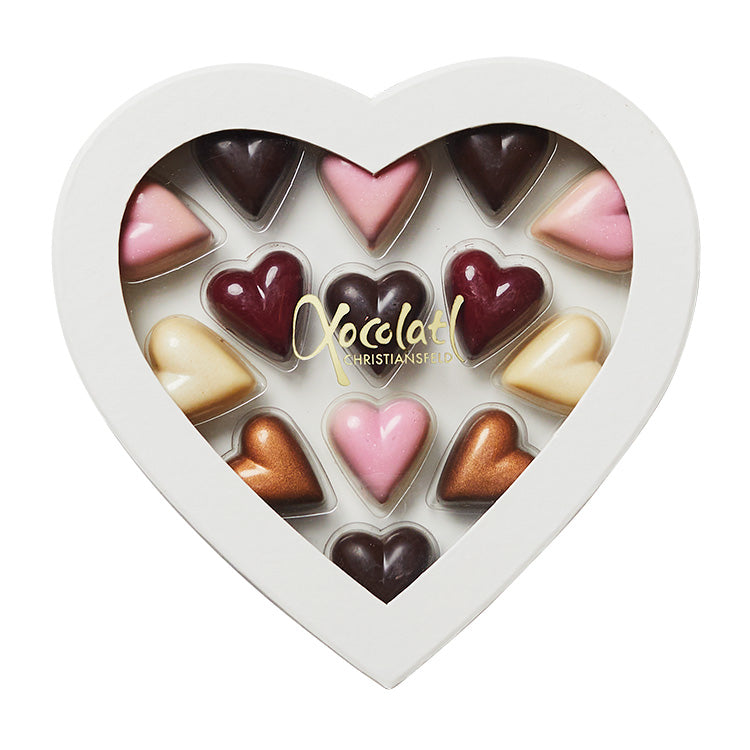 Gaveæske med fyldte chokolade. Perfekt chokoladegave