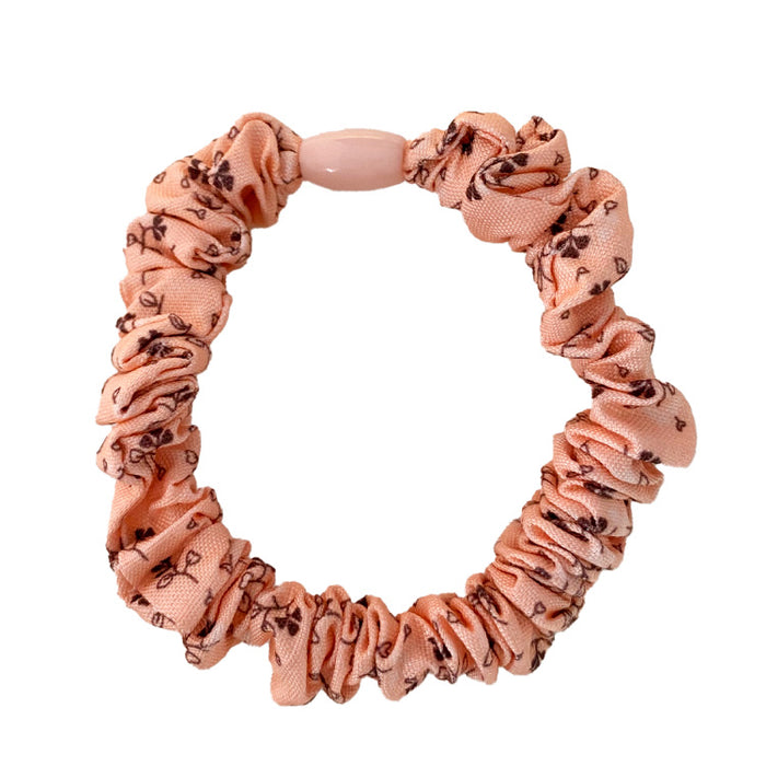 Hårelastik scrunchie fra By Stær rosa
