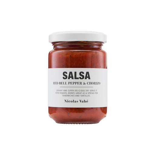 Salsa m. rød peber og chorizo
