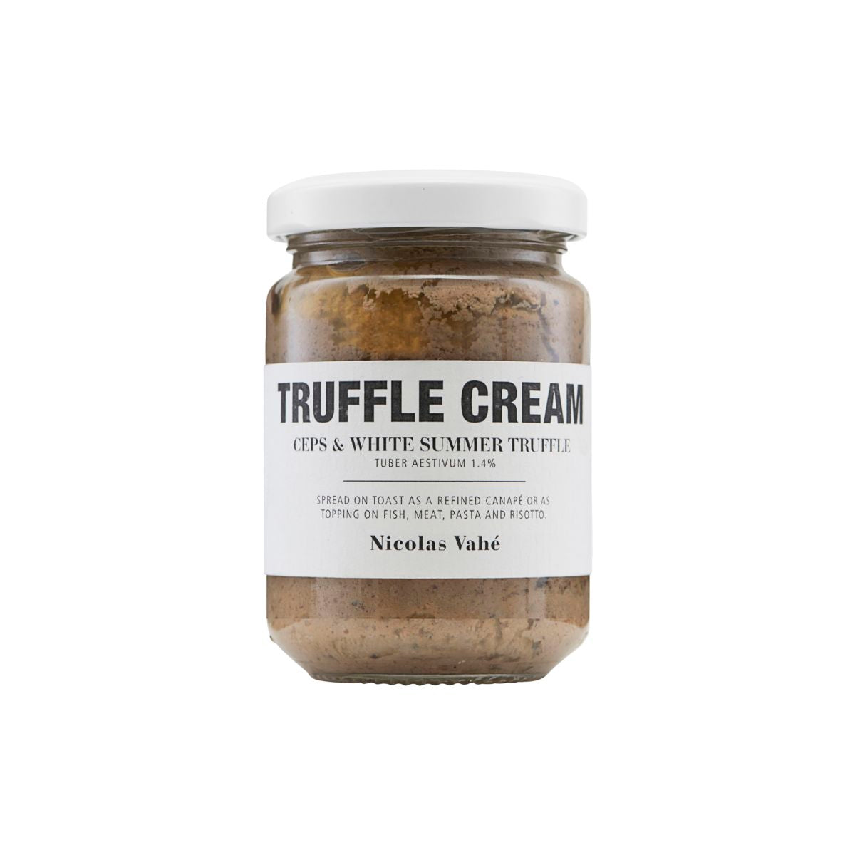 Trøffelcreme med Karl Johan svamp og hvid sommertrøffel