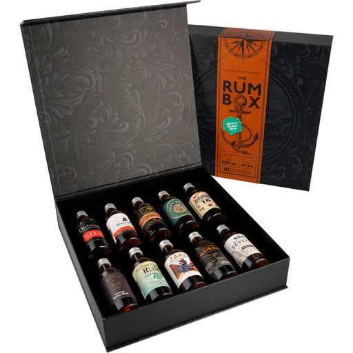 The Rum Box, 10 forskellige rom fra 10 forskellige lande.