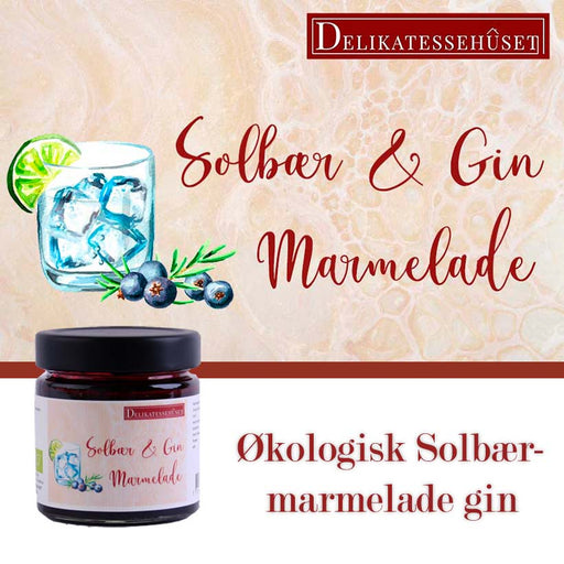 Delikatessehusets Solbær Gin marmelade