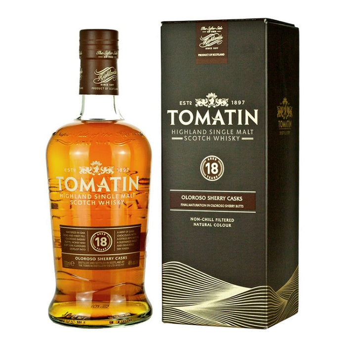 Tomatin 18 år - Highland Single Malt Scotch Whisky