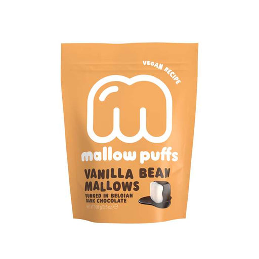 Barú Marhsmallow puffs med mørk chokolade